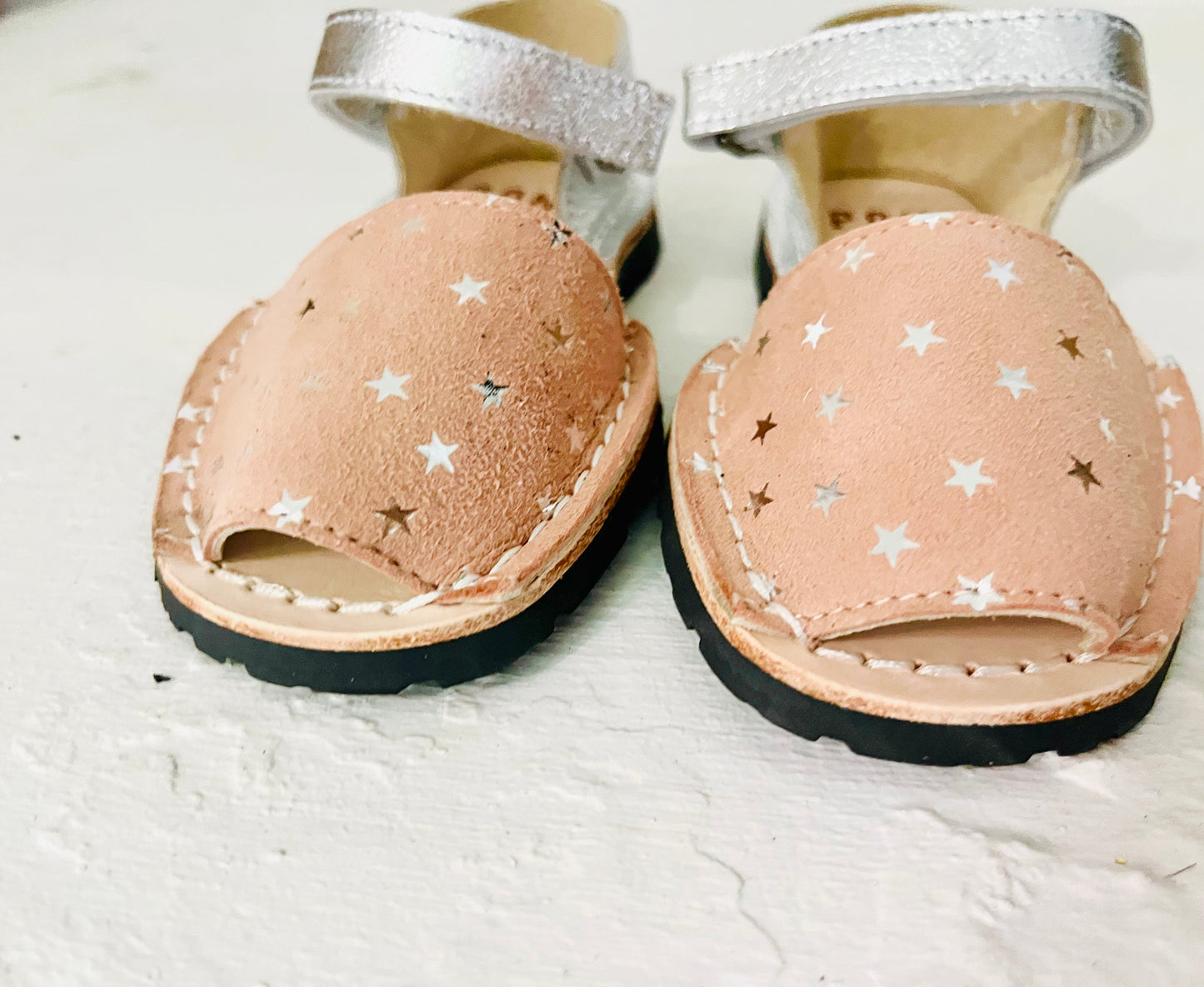 Kids Frailera Pink Stars & Silver