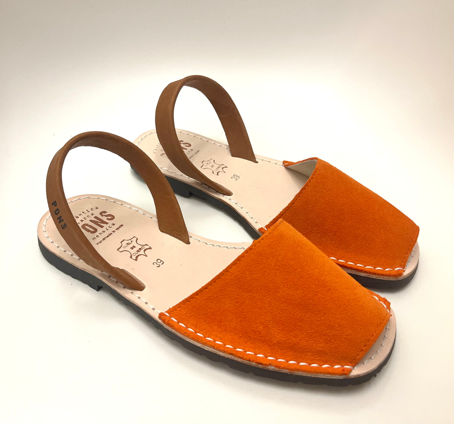 The Classic Orange and brown