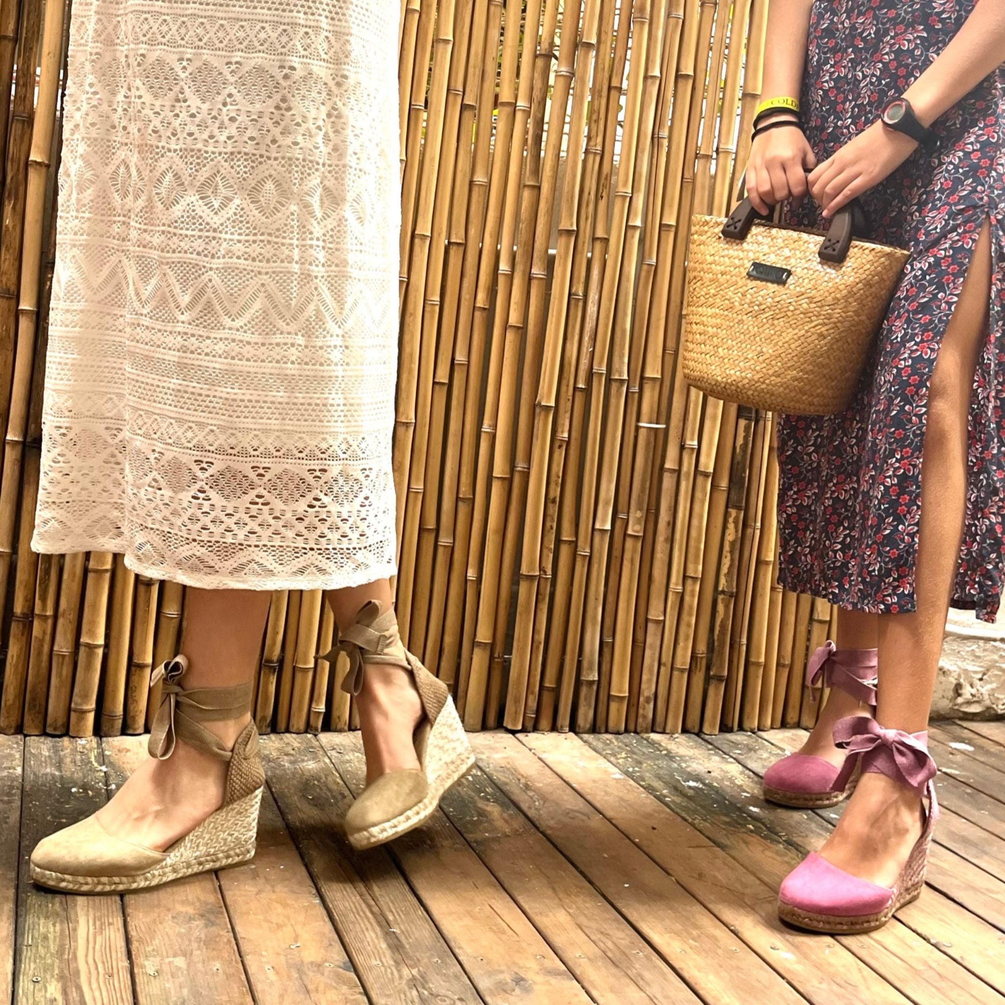 espadrilles sandals leather shop in Hong Kong made in spain