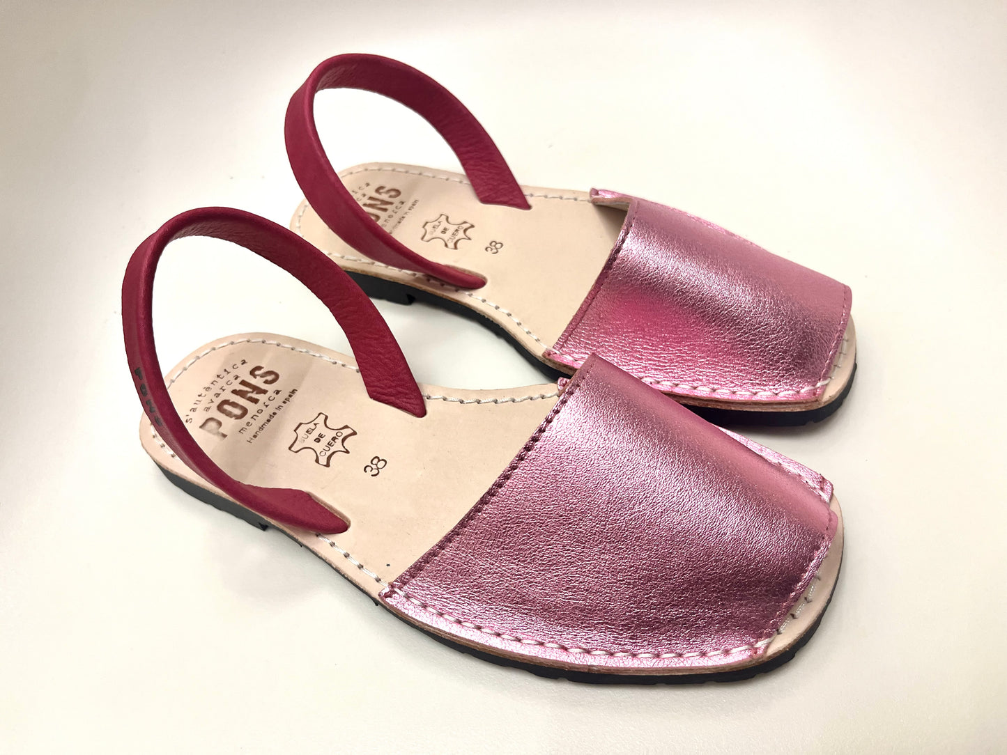 The Classic. Metallic Coral and Fuchsia