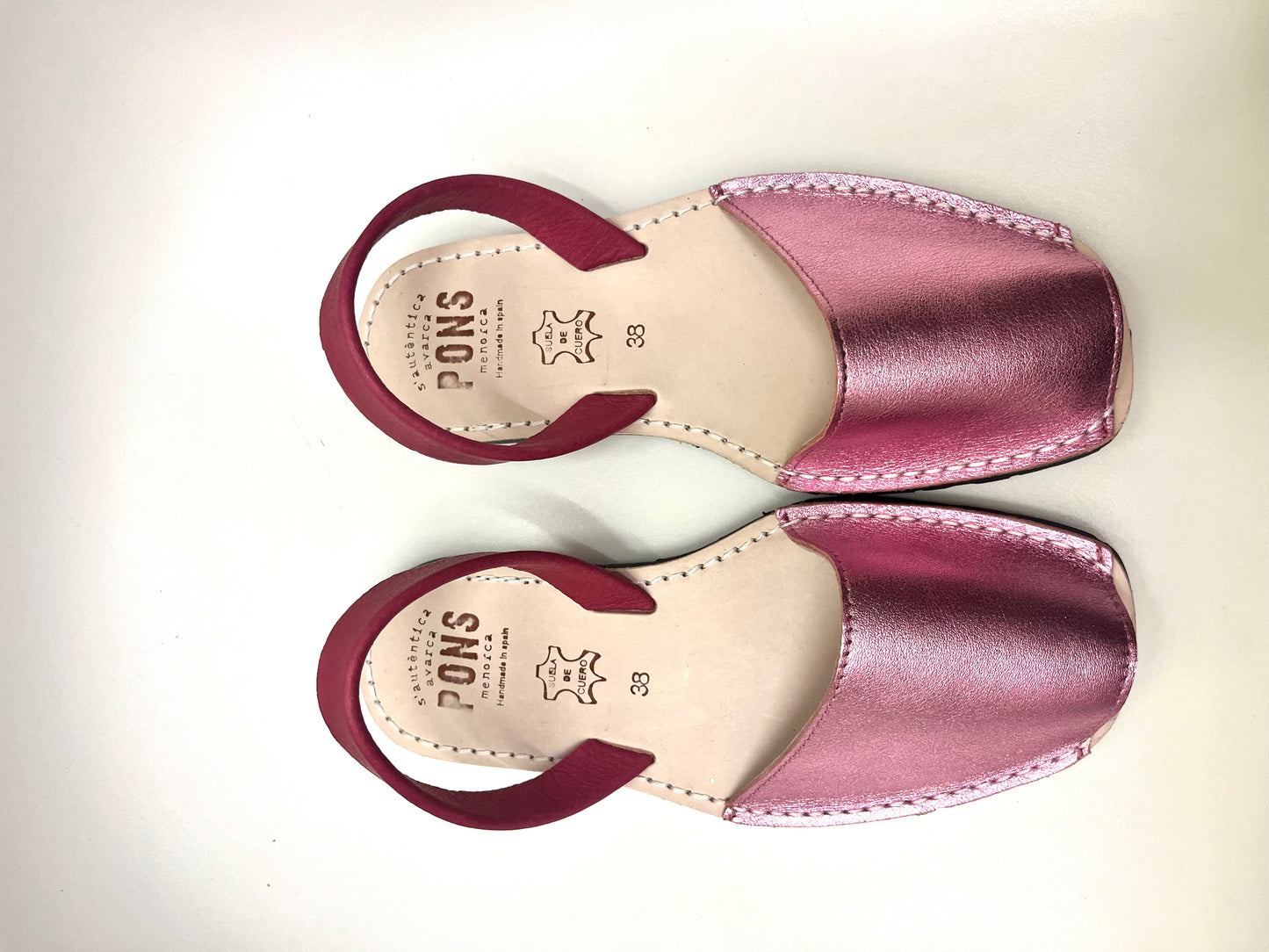 The Classic. Metallic Coral and Fuchsia