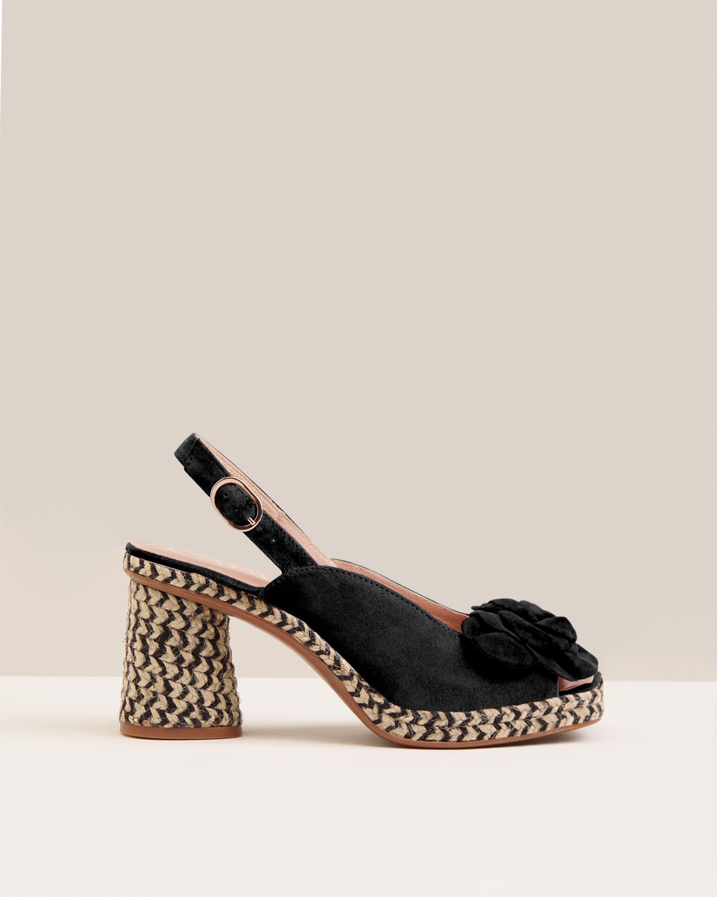 Marina Black Espadrille